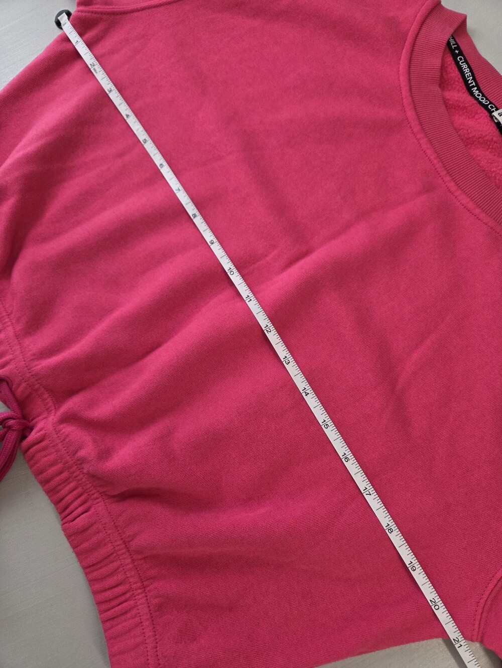 Alice + Olivia Bernetta Drawstring Sweatshirt - Picture 8 of 12